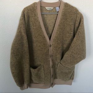 🌸5 for $50 - Brown Tone Slouchy Button Cardigan